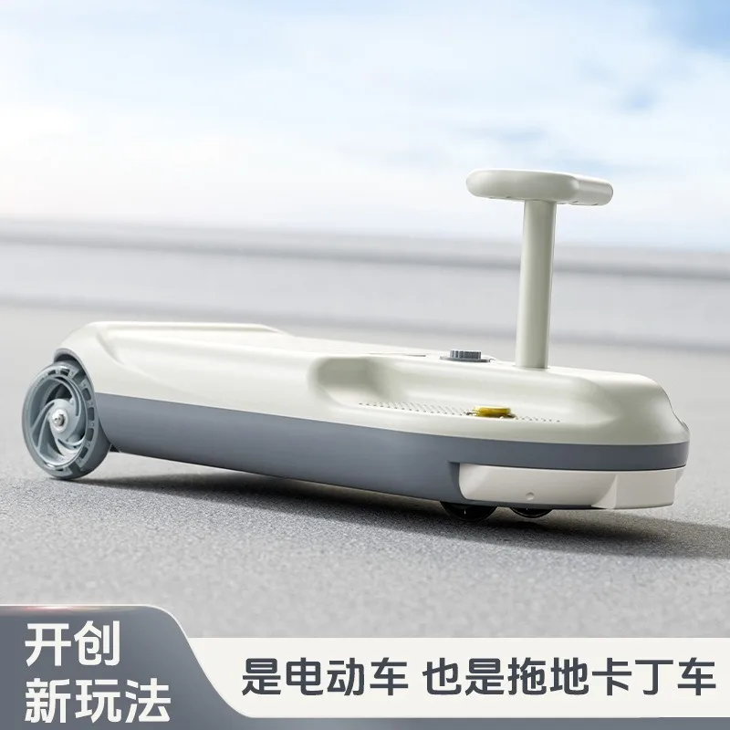 Kids Toys Entertainer - 1. Anti‑Rollover Electric Twist Swing Car