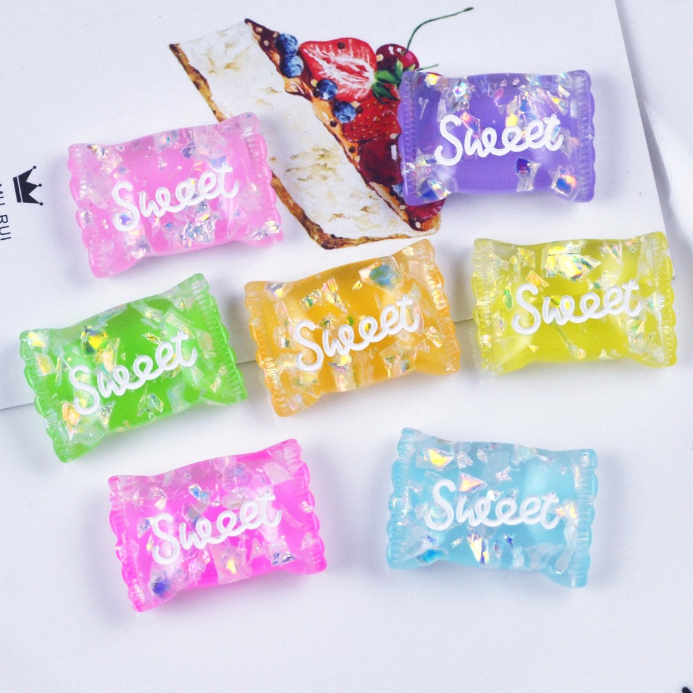 Slime Making Kit - 10PCS Slime Charms Candy Sweet Sugar