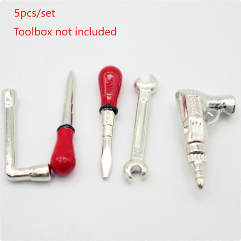 Kids Toys House - Dollhouse Drill Repair Tool Wrench Five-Piece