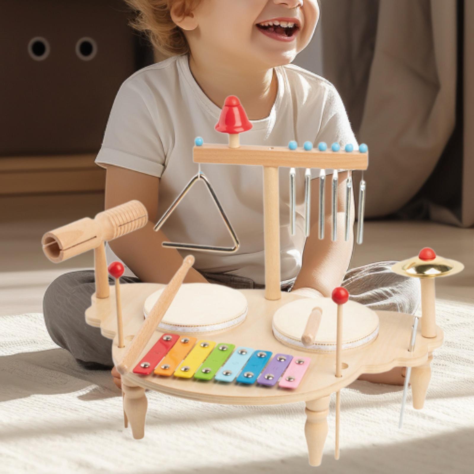 Wooden Musical Instruments Kid - Kids Toys Xylophone recension och pris