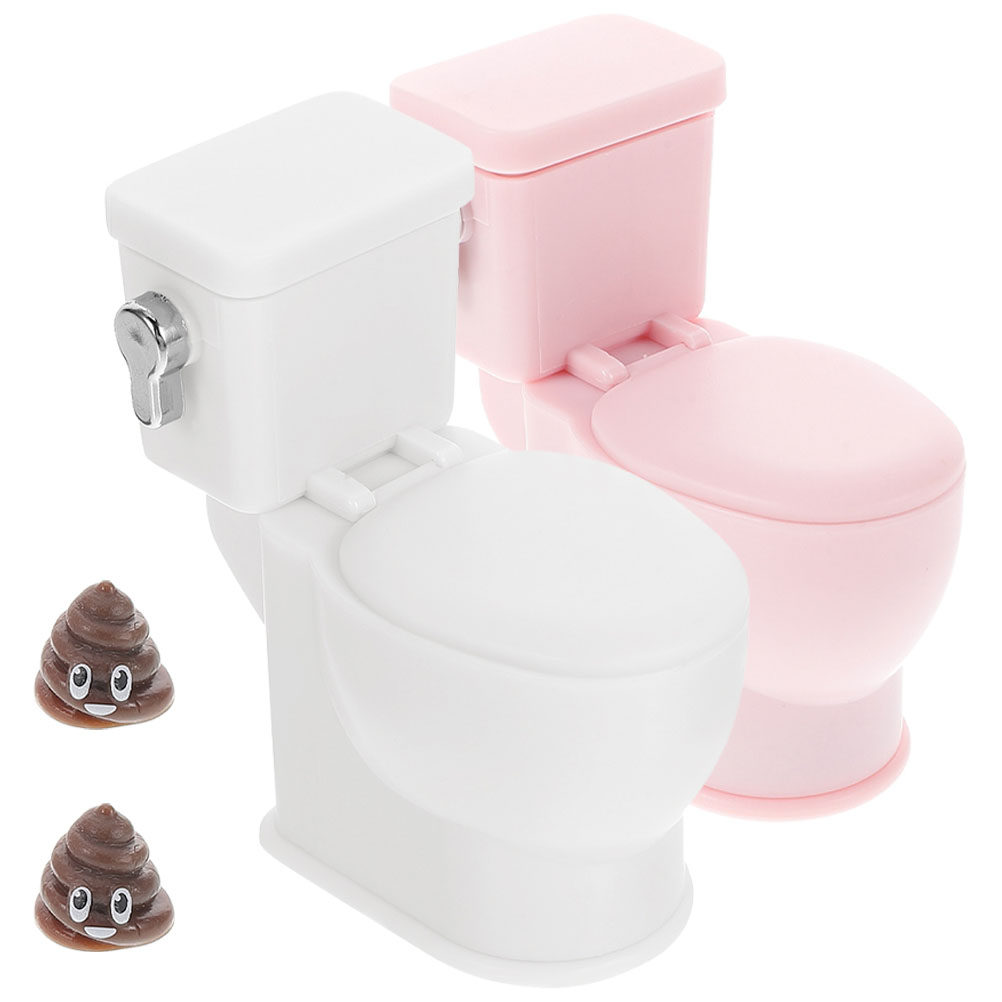 2Pcs 1:12 Scale Miniature Flus - Dollhouse Furniture Set recension och pris