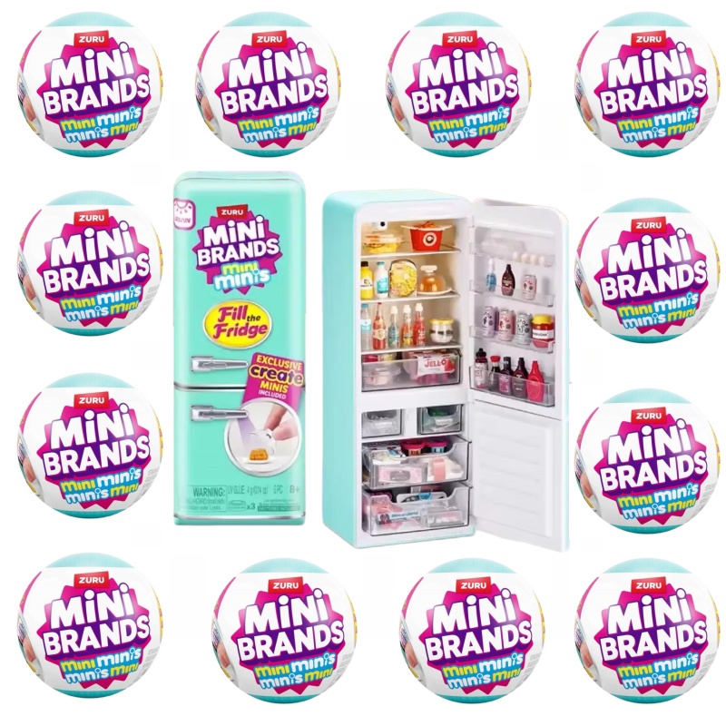 New ZURU Mini Brands Refrigera - Kids Toys Brand recension och pris