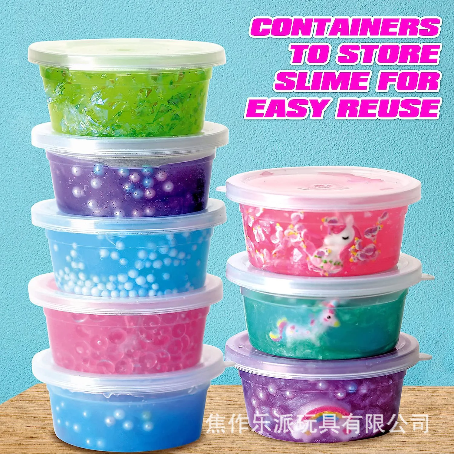 Unicorn Crystal Slime DIY Maki - Slime Making Kit recension och pris