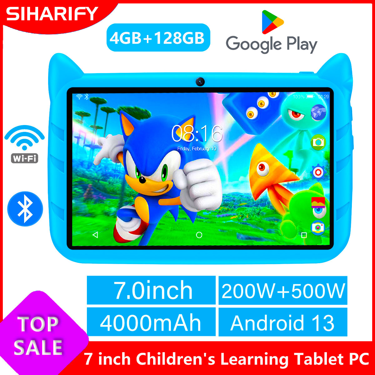 New 7 Inch Global Version 5G W - Learning Tablet Kids recension och pris
