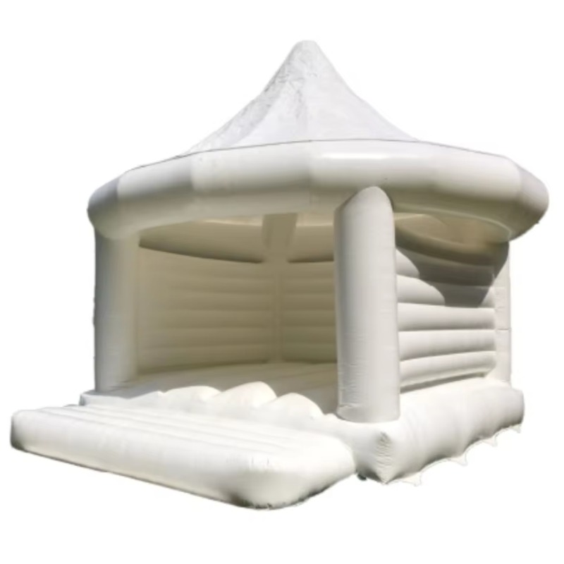 Inflatable White Wedding Bounc - Kids Toys House recension och pris