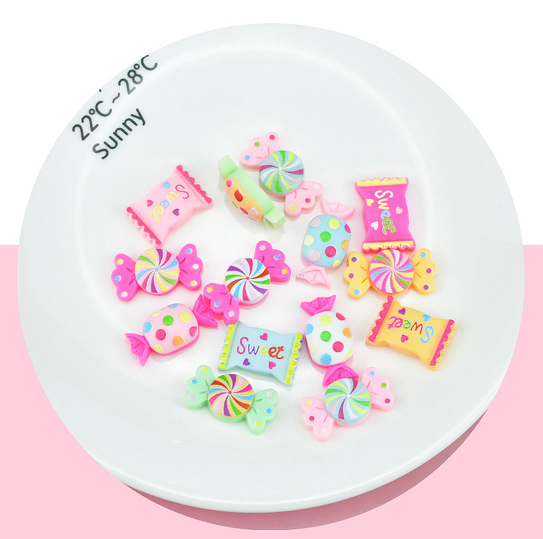 10PCS Slime Charms Candy Sweet - Slime Making Kit recension och pris