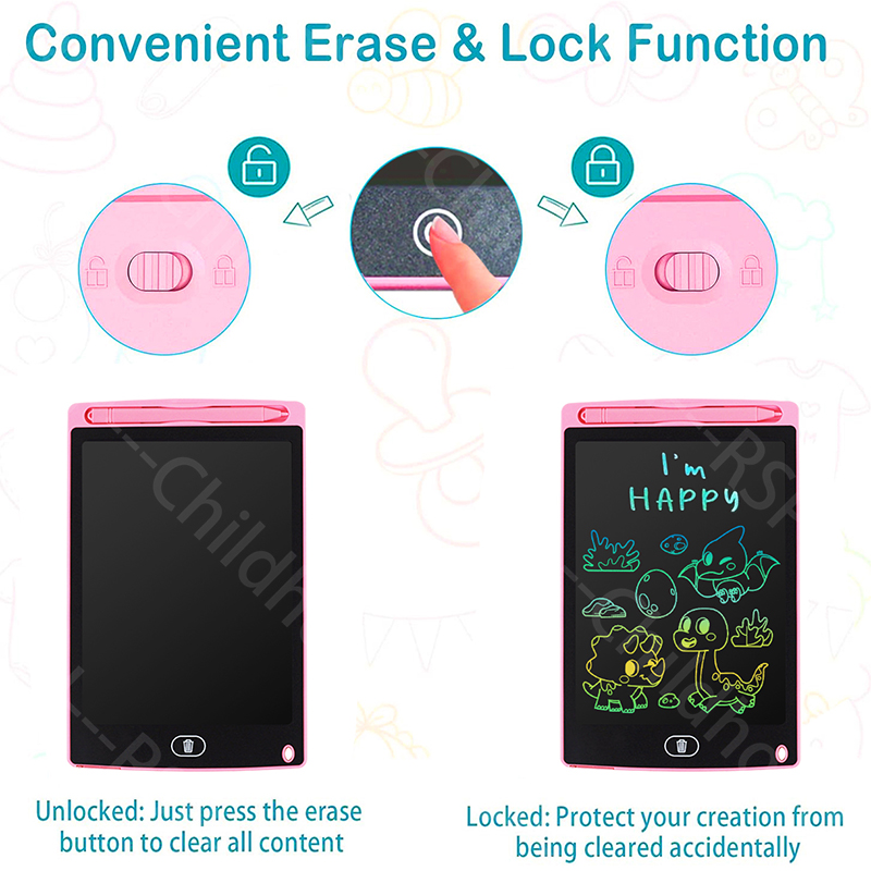 LCD Writing Tablet for Kids, 8 - Learning Tablet Kids recension och pris