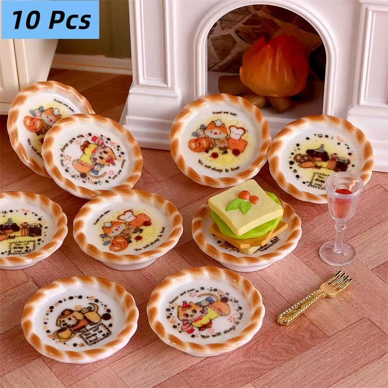 10Pcs/set Dollhouse Miniature  - Kids Toys House recension och pris