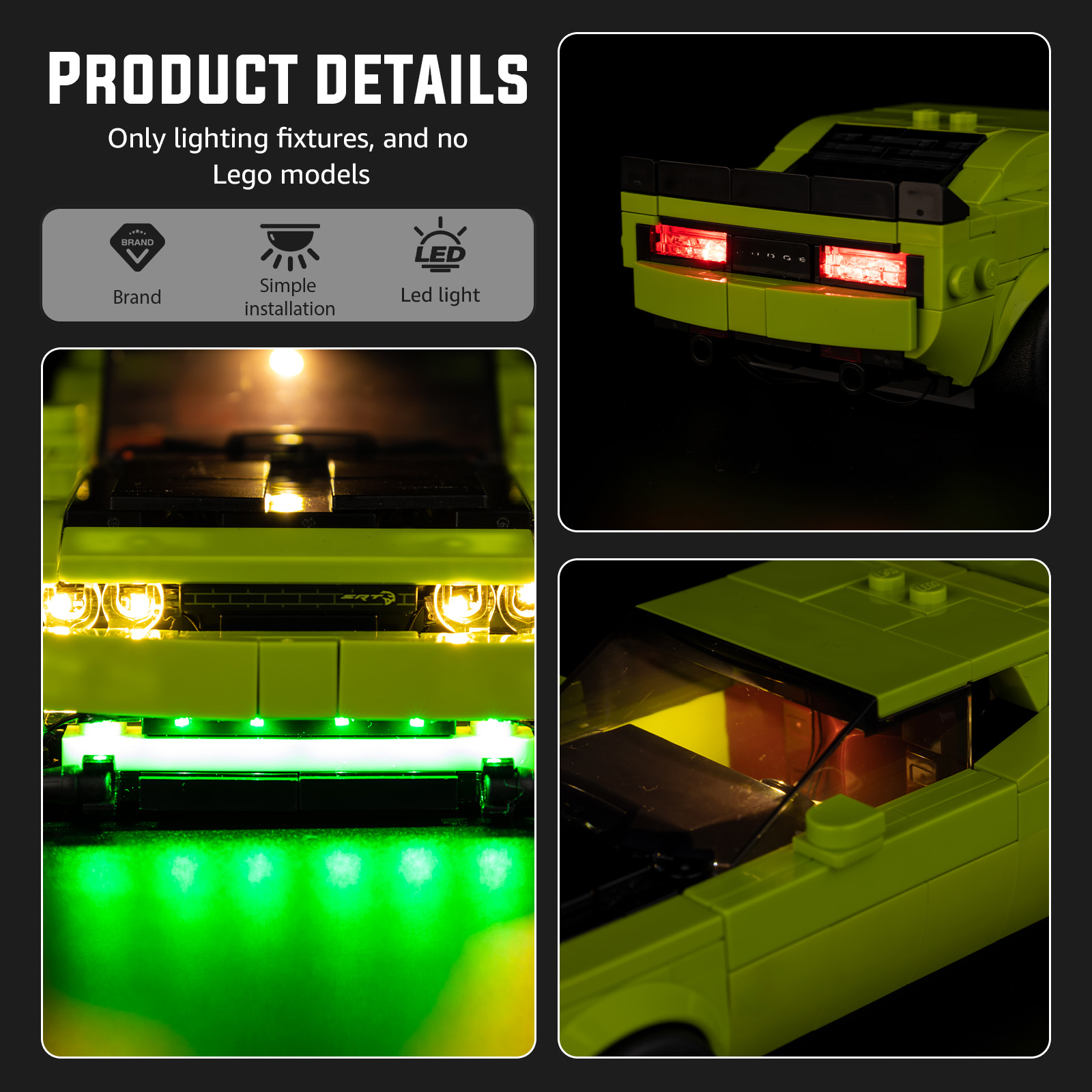 LED Light Set Suitable for LEG - Lego Set Technic recension och pris