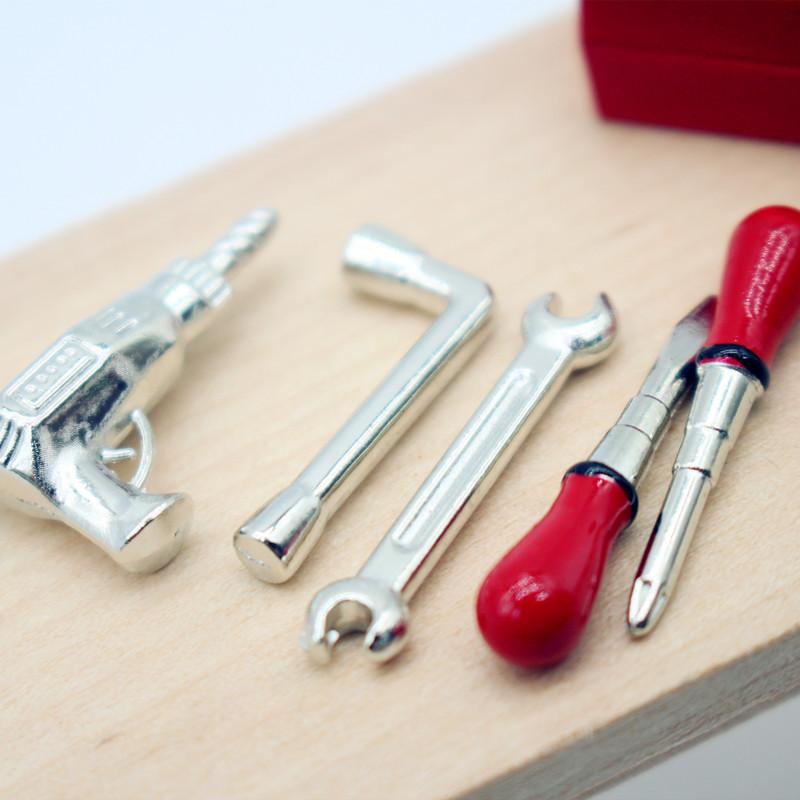 Dollhouse Drill Repair Tool Wr - Kids Toys House recension och pris