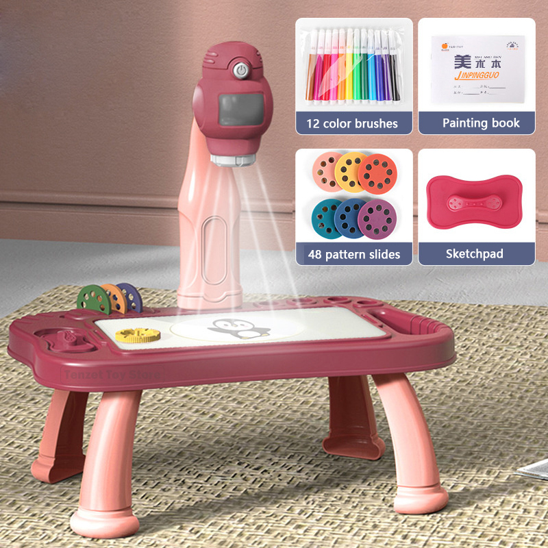 Smart Projector Kids Painting  - Learning Tablet Kids recension och pris