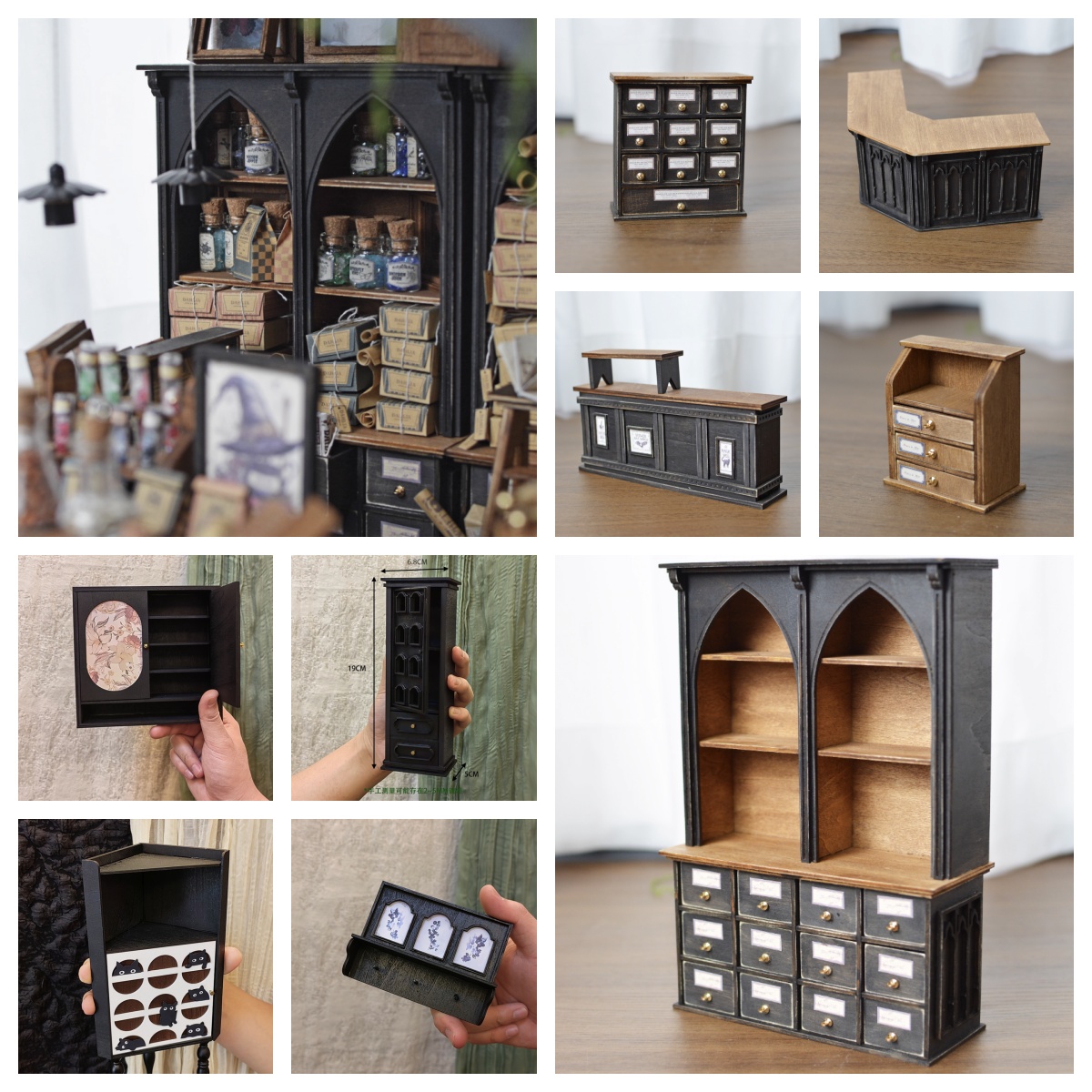 Dollhouse Furniture Set DIY Ki - Dollhouse Furniture Set recension och pris