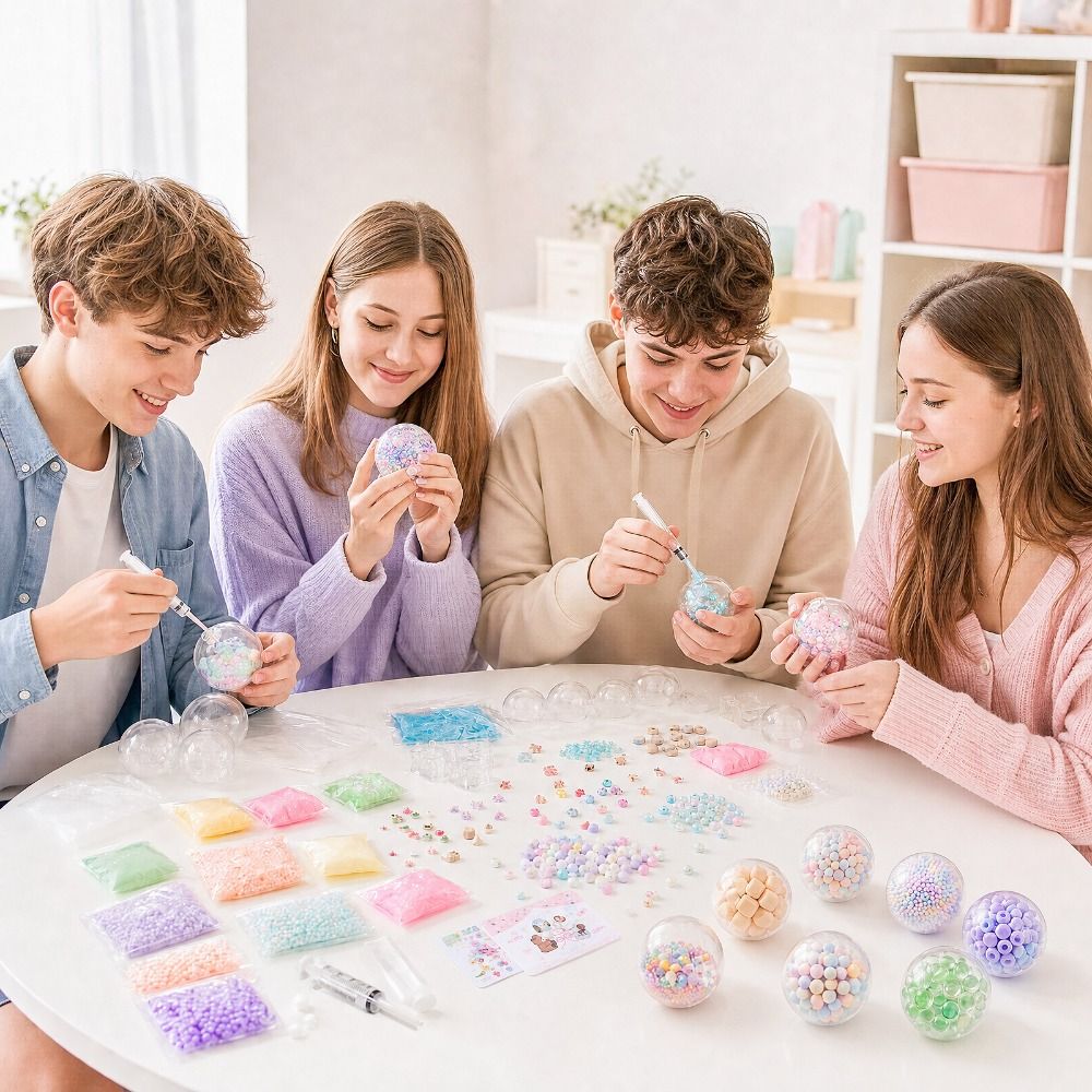 DIY 6cm Ball Skins DIY Stress  - Slime Making Kit recension och pris