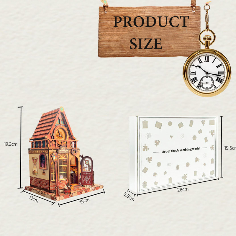 New Wooden Dollhouse Time Pavi - Dollhouse Furniture Set recension och pris