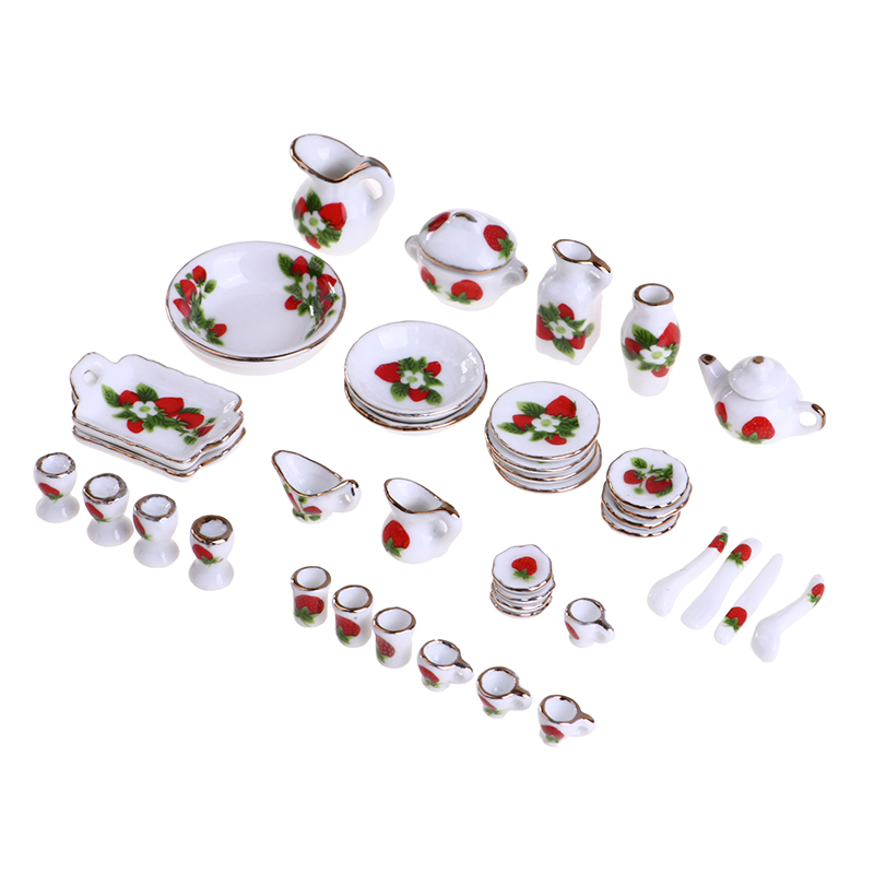 1 Set 1:12 Miniature Doll Hous - Dollhouse Furniture Set recension och pris