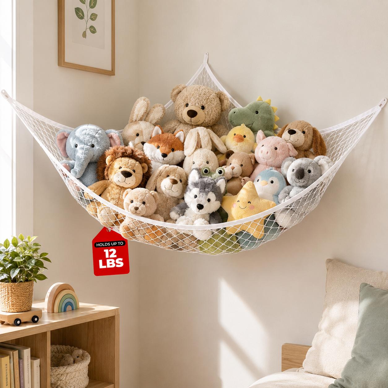 Mesh Toy Storage Hammock Hangi - Kids' Toy recension och pris
