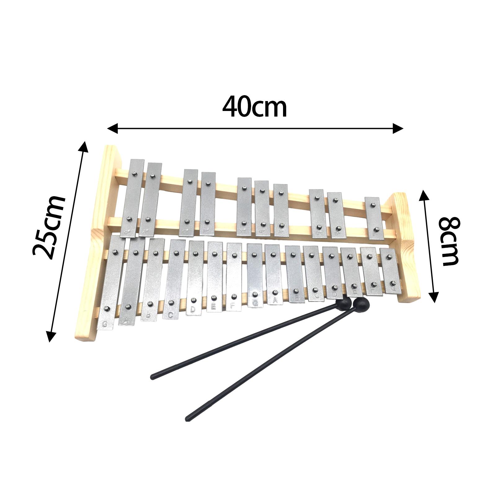 25 Notes Metal Keys Xylophone  - Kids Toys Xylophone recension och pris