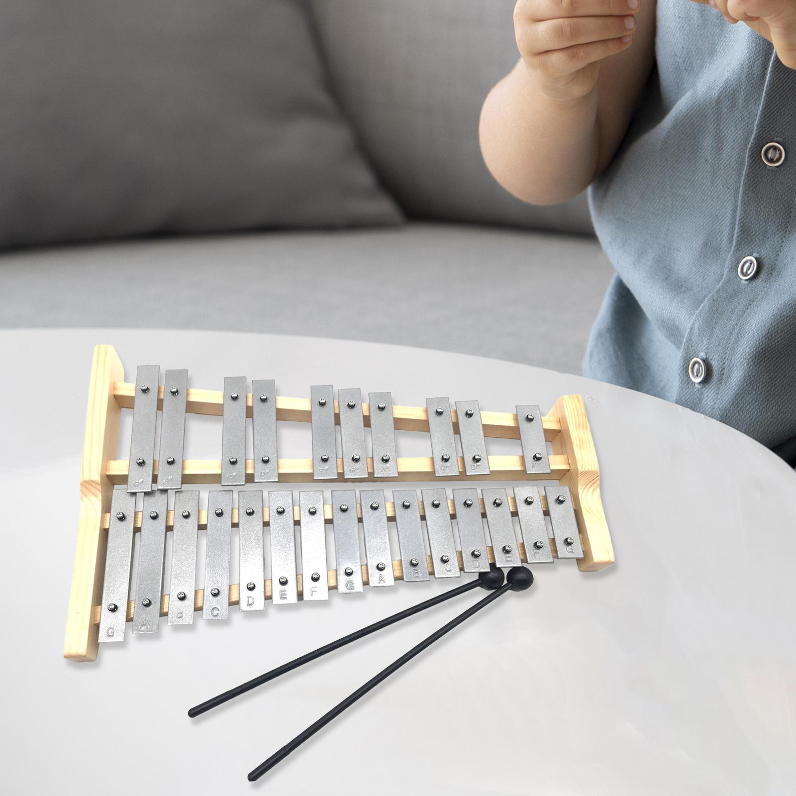 25 Notes Metal Keys Xylophone  - Kids Toys Xylophone recension och pris