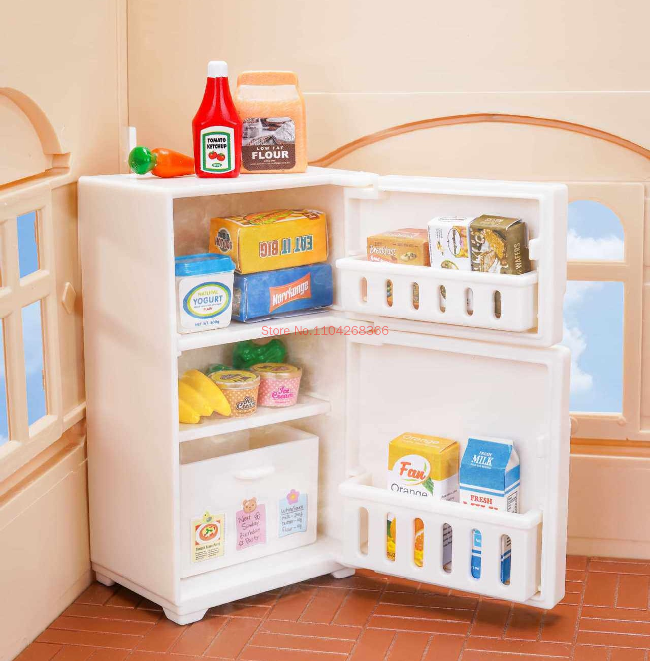 Forest Family 1/12 Kitchen Fur - Dollhouse Furniture Set recension och pris