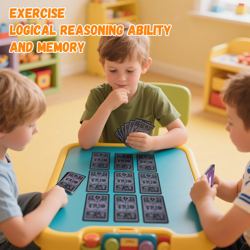 TRIO Strategic Card Board Game - Kids Toys Entertainer recension och pris