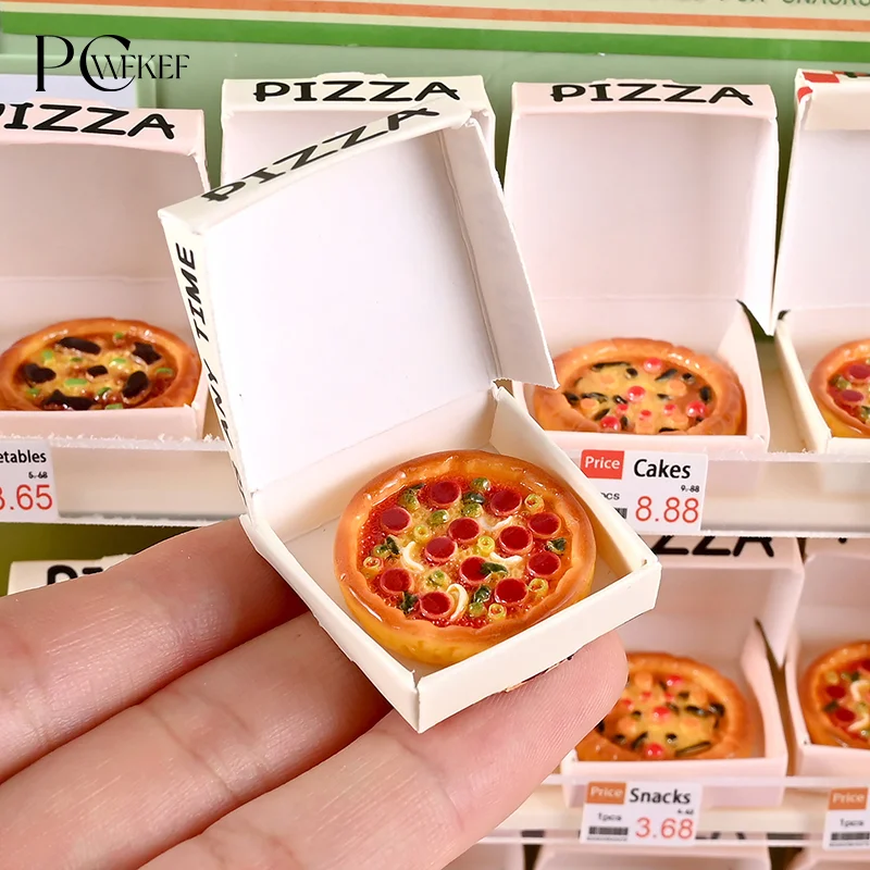 6pcs Dollhouse Miniature Pizza - Dollhouse Furniture Set recension och pris