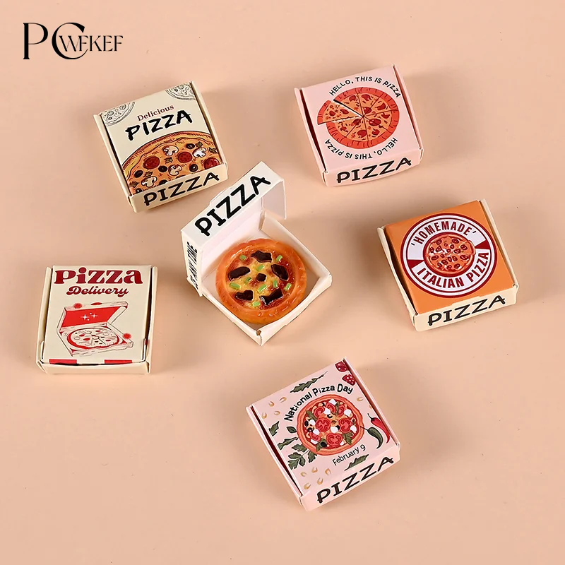 6pcs Dollhouse Miniature Pizza - Dollhouse Furniture Set recension och pris