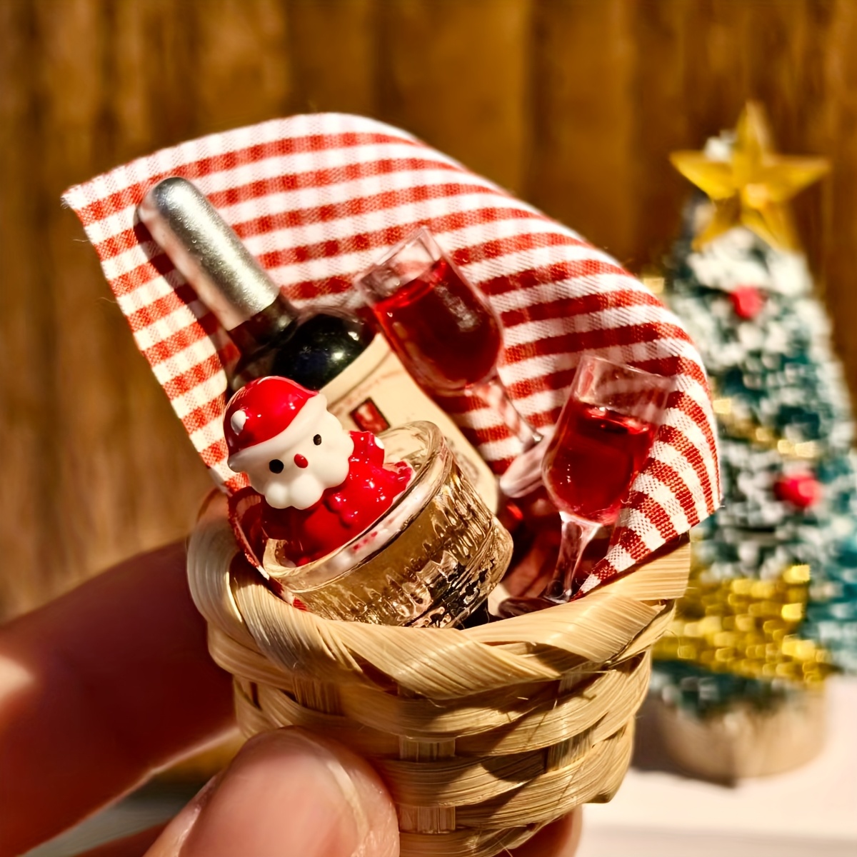 1/12 Scale Miniature Christmas - Dollhouse Furniture Set recension och pris