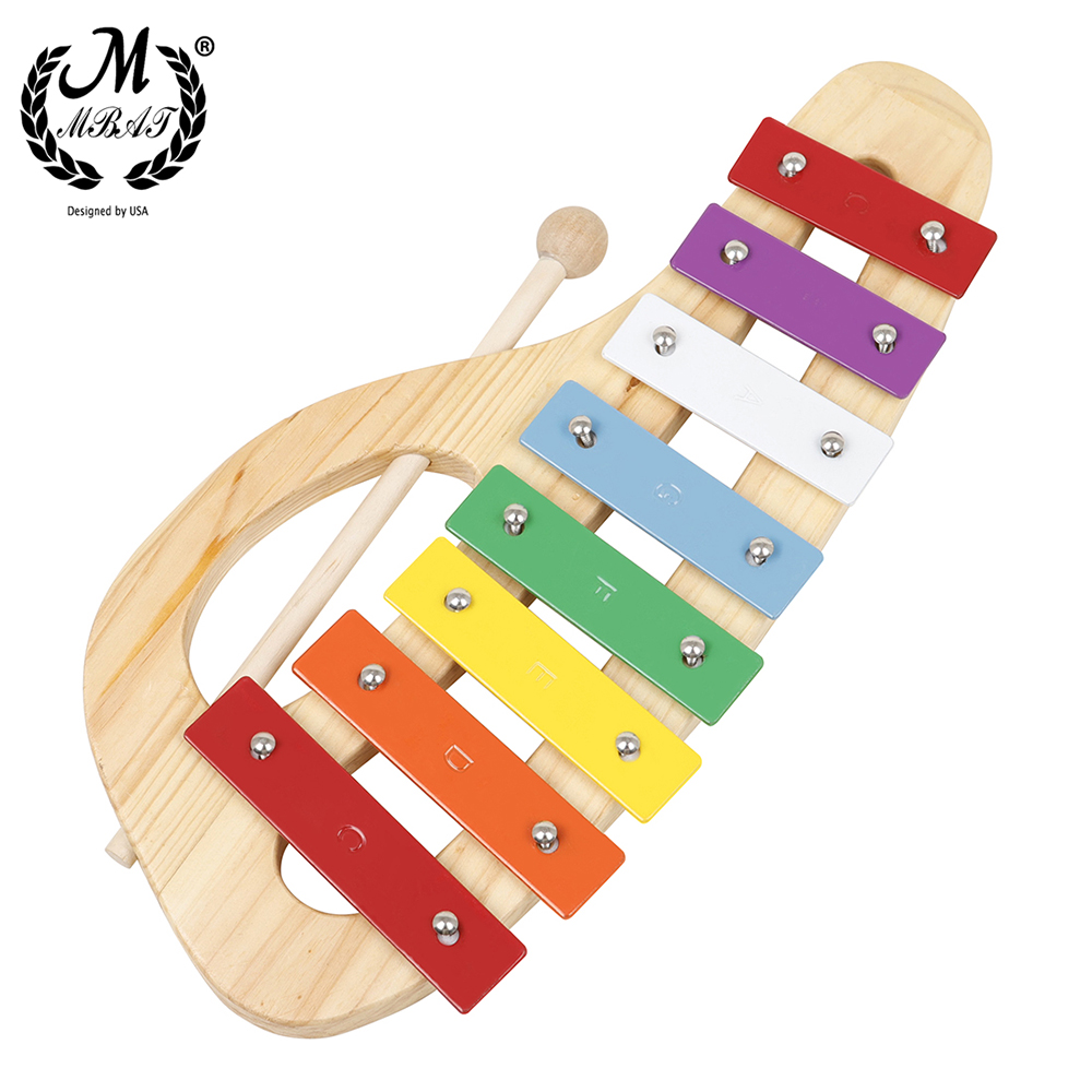 M MBAT 8-Note Xylophone With P - Kids Toys Xylophone recension och pris