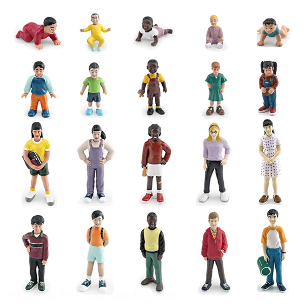 Kids Action Figure Boys Girls  - Kids Toys Little People recension och pris