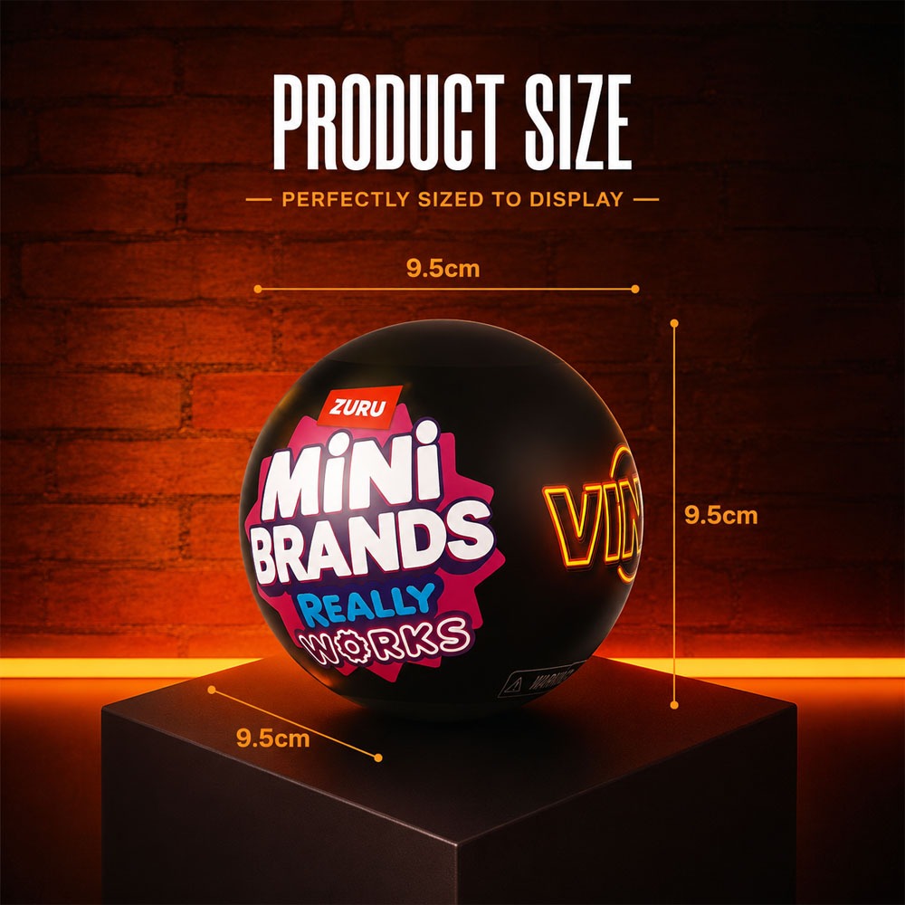 ZURU Mini Brands Vinyl Surpris - Kids Toys Brand recension och pris