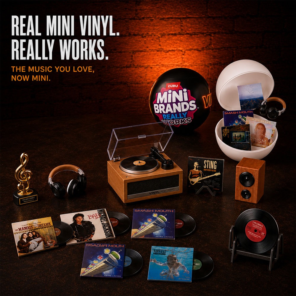 ZURU Mini Brands Vinyl Surpris - Kids Toys Brand recension och pris